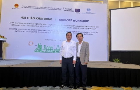 Thép Việt - Sing tham dự Khởi động dự án tiết kiệm năng lượng trong các doanh nghiệp lớn do EU tài trợ
