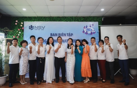 Thép Việt - Sing tổ chức đào tạo nghiệp vụ báo chí cho các thành viên Ban biên tập trang tin điện tử Công ty.
